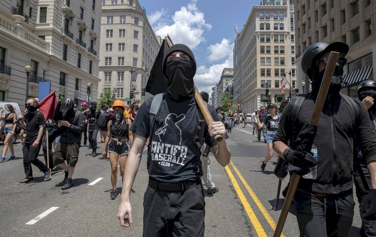 Antifa, el grupo que persigue Trump.