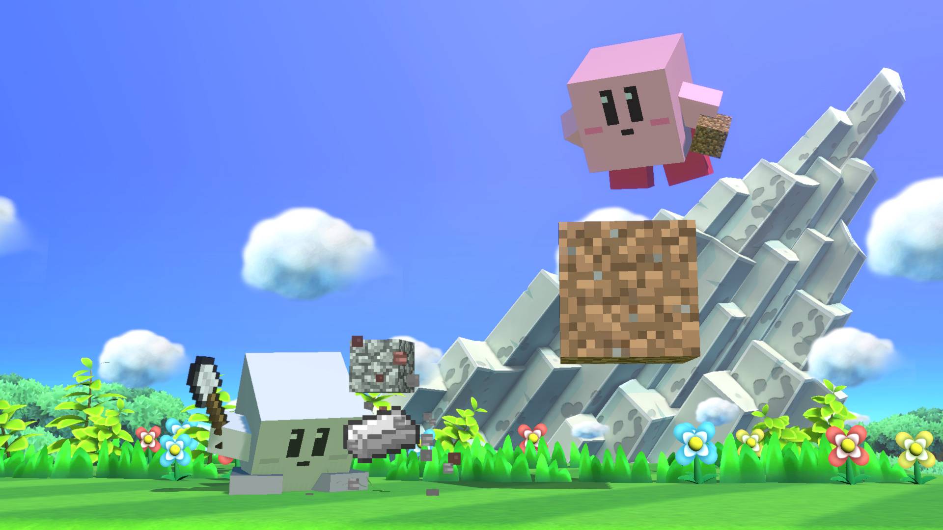 Super Smash Bros Ultimate Minecraft