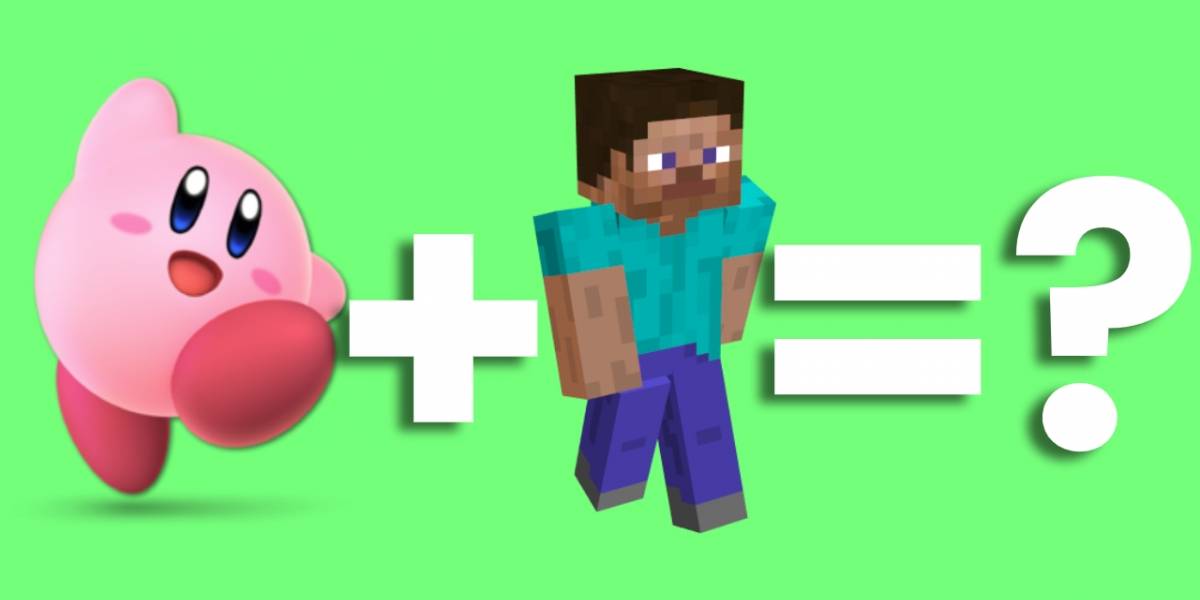 Super Smash Bros Ultimate: Kirby estilo Minecraft es revelado y se roba el corazón de todos