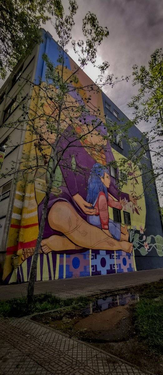 mural entrega oxigeno