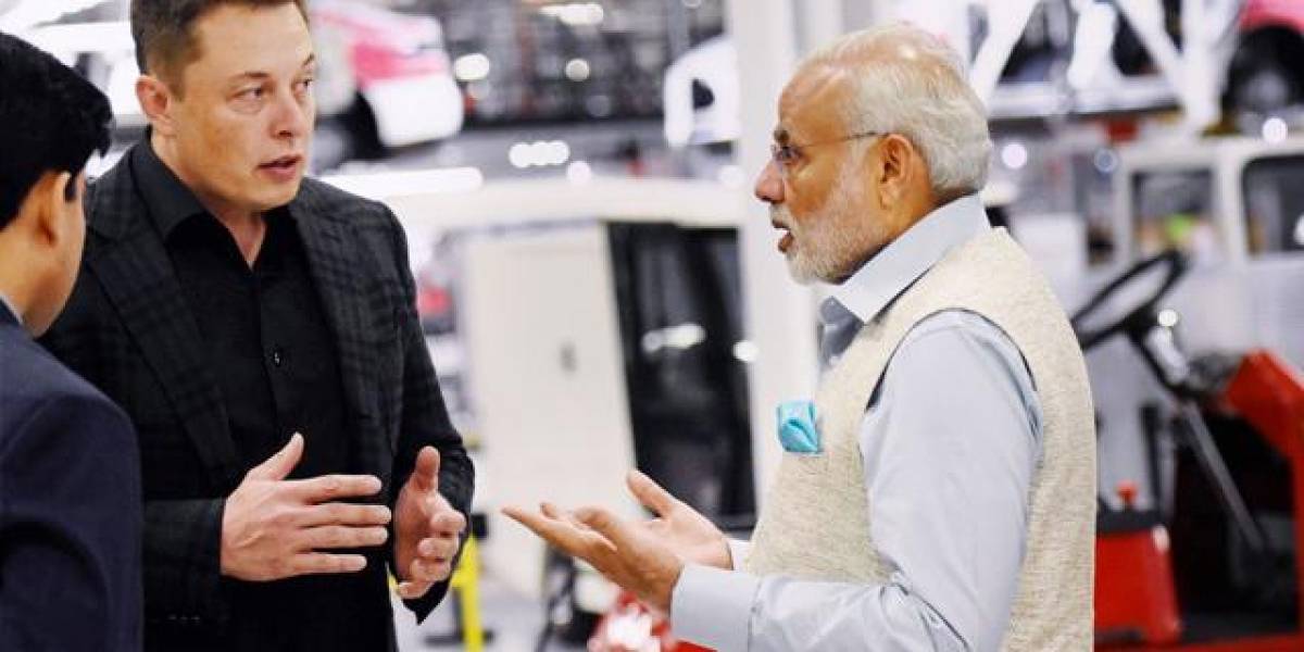 Elon Musk: Tesla fabricará autos eléctricos para la India