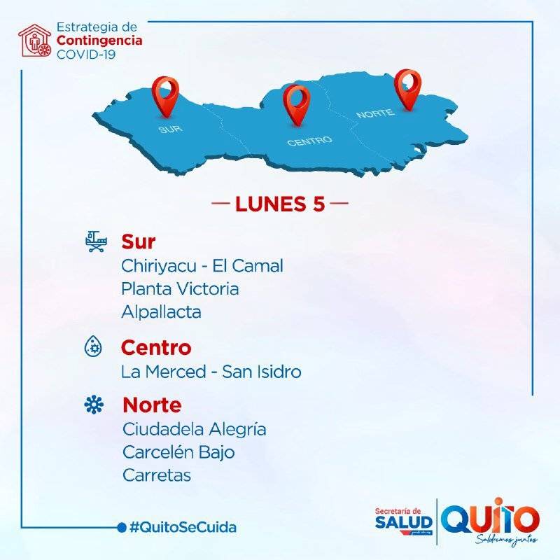 Brigadas Móviles visitan 30 barrios de Quito en esta semana