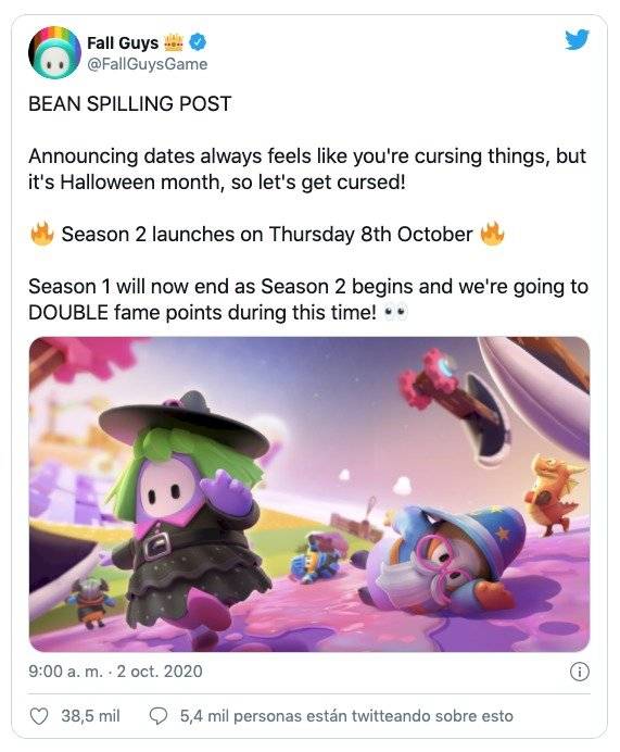 Fall Guys Temporada 2