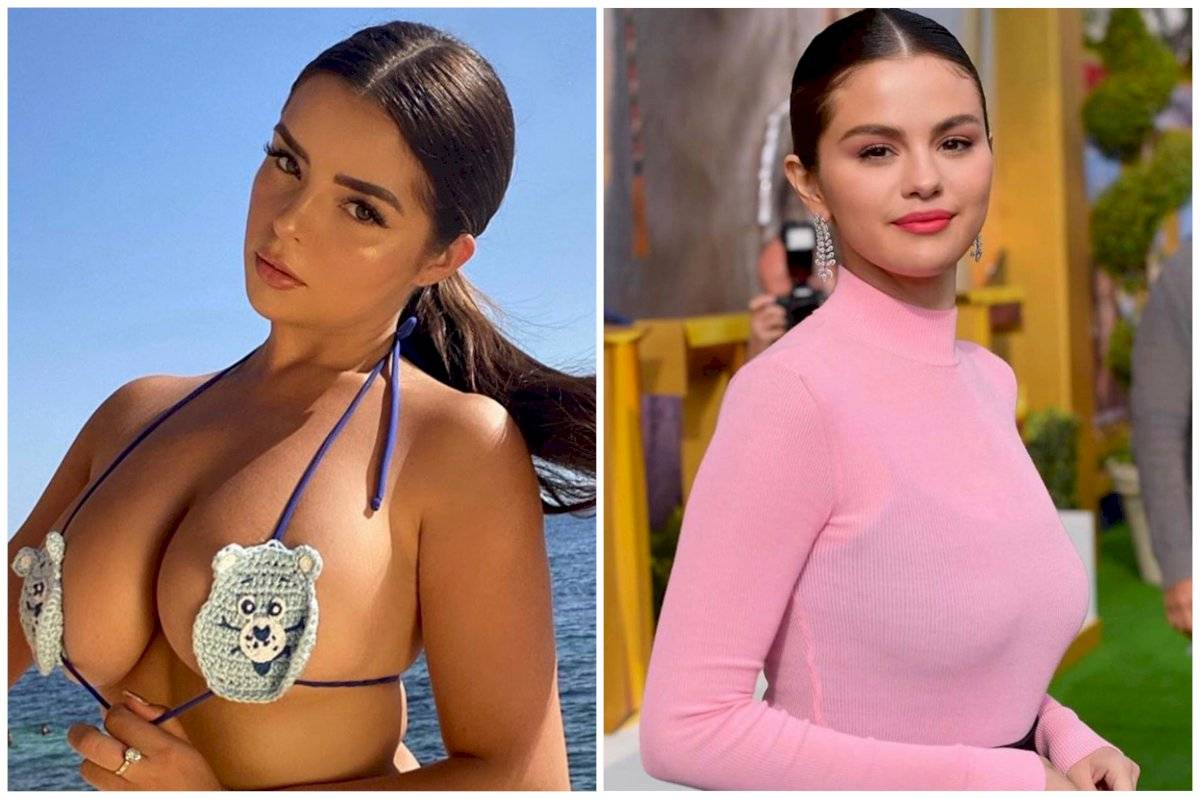 Ella es Demi Rose, la doble de Selena Gómez que marca tendencia en las redes