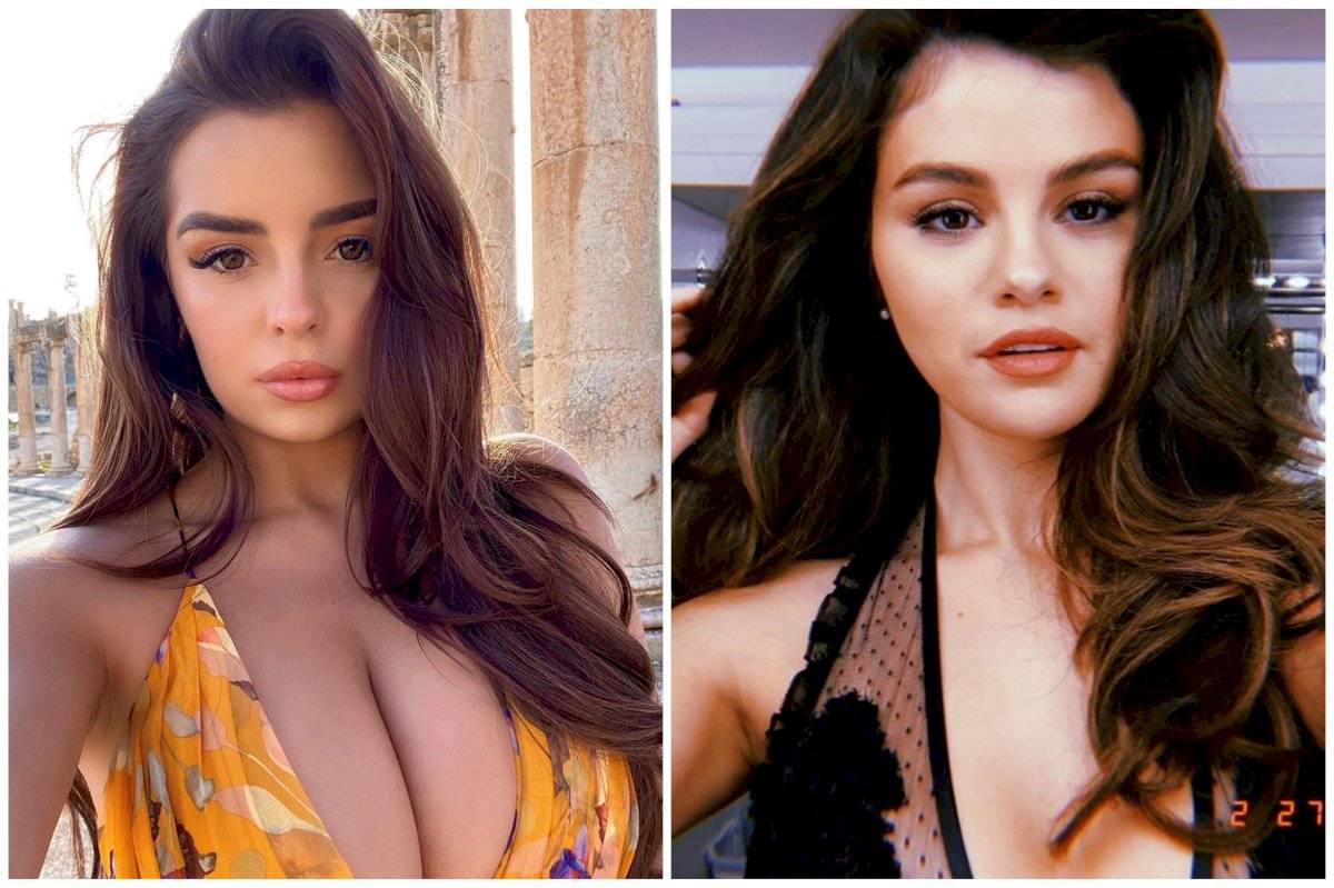 Ella es Demi Rose, la doble de Selena Gómez que marca tendencia en las redes