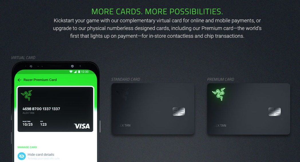  Razer Tarjeta de prepago