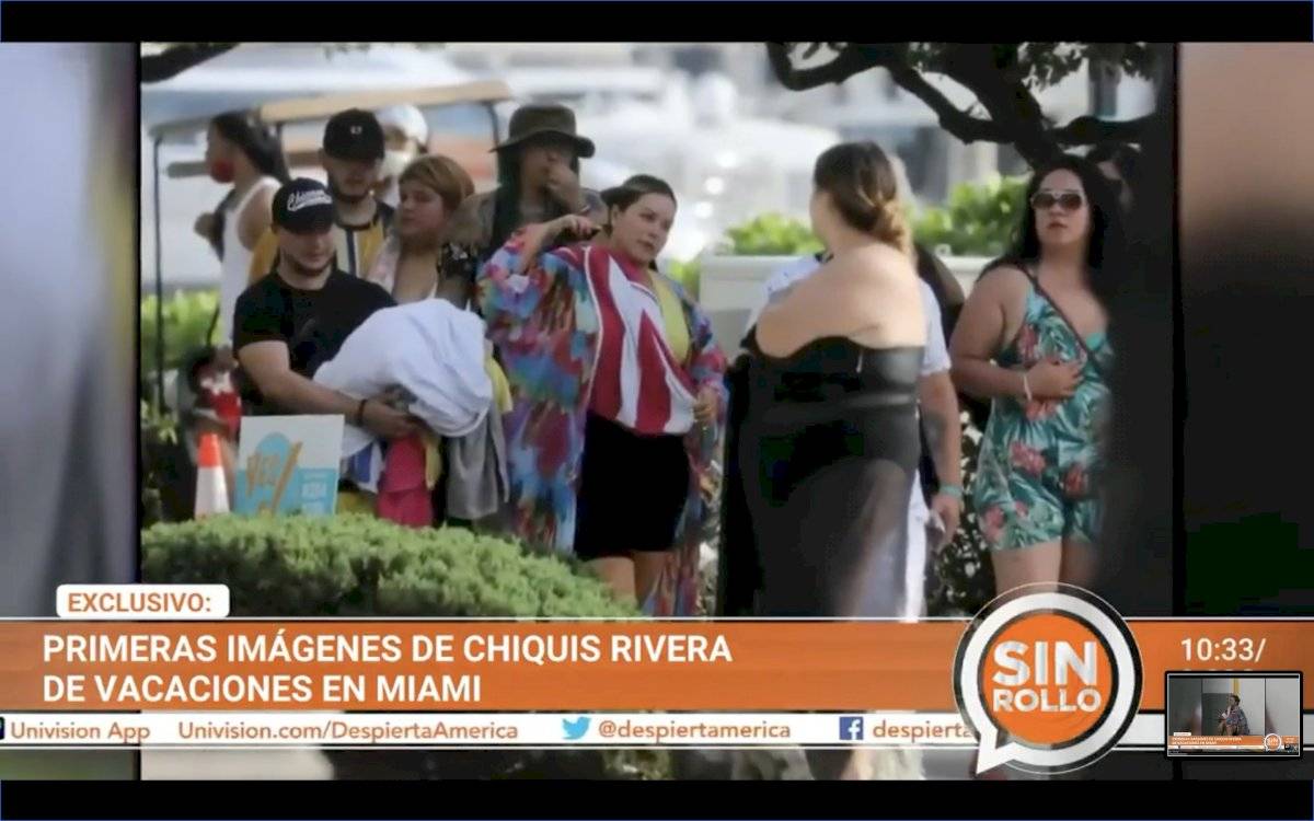 Chiquis Rivera ya no luce su sortija y disfruta de sus vacaciones en Miami