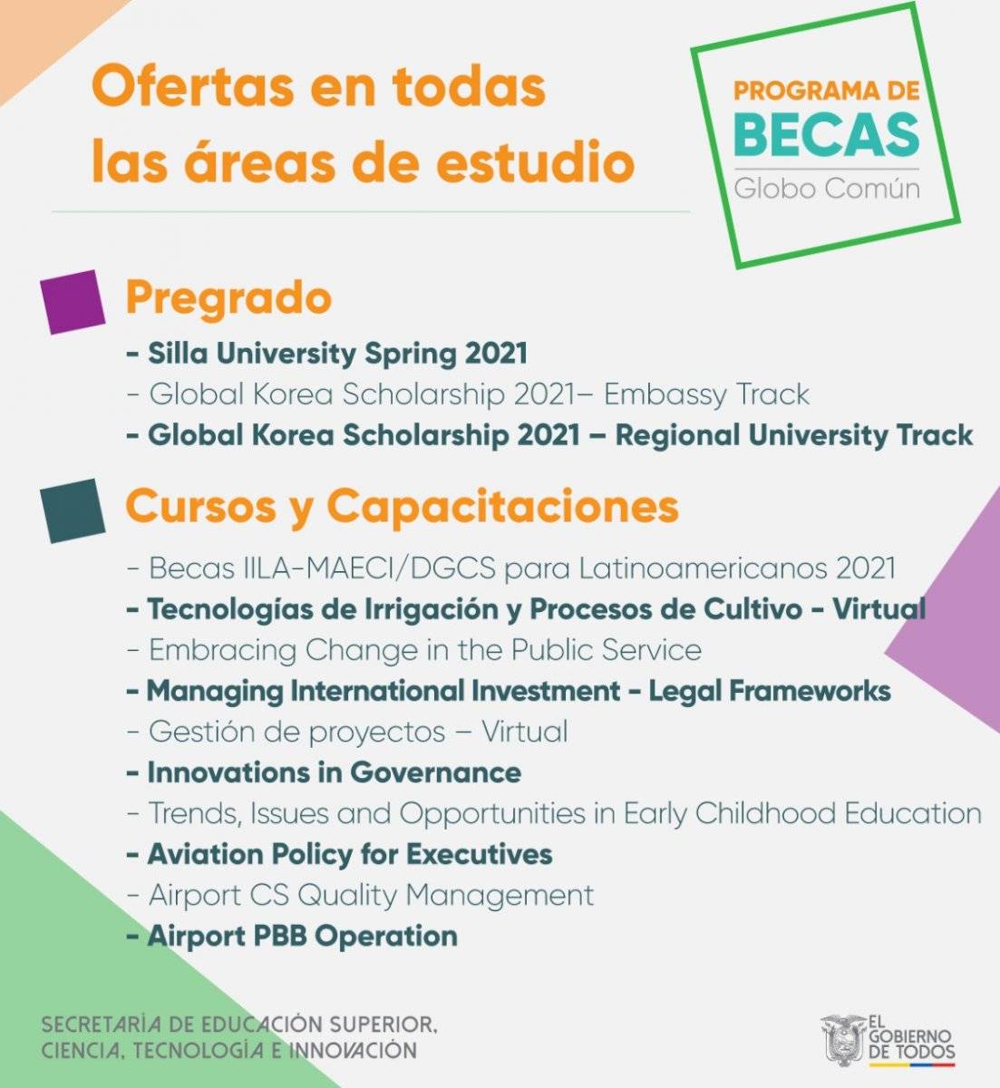 ¿Quieres estudiar en el exterior? Corea del Sur ofrece becas de pregrado para ecuatorianos