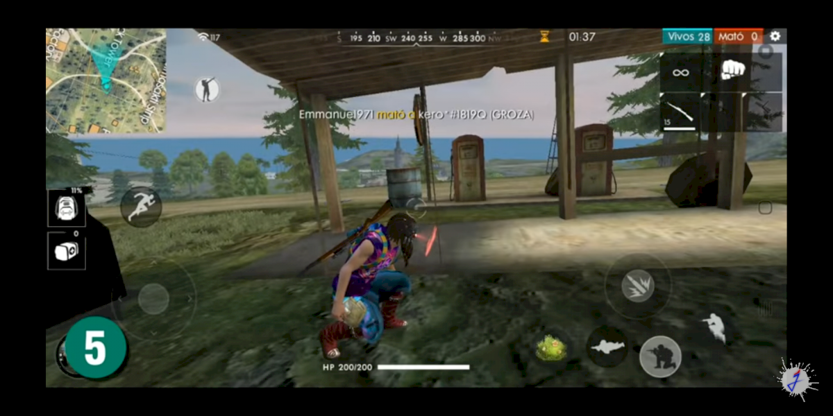 Escondite en Free Fire