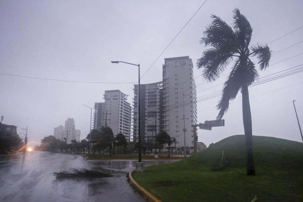 Huracán Delta en México