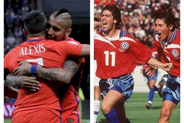 Con los "Sa-Za" a la cabeza y Alexis-Vidal escoltándolos: la lista de los máximos goleadores de la Roja en Clasificatorias