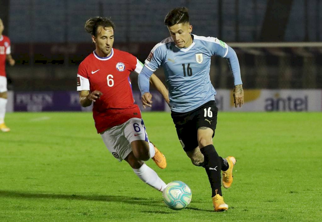 Video de los goles de Uruguay vs Chile hoy