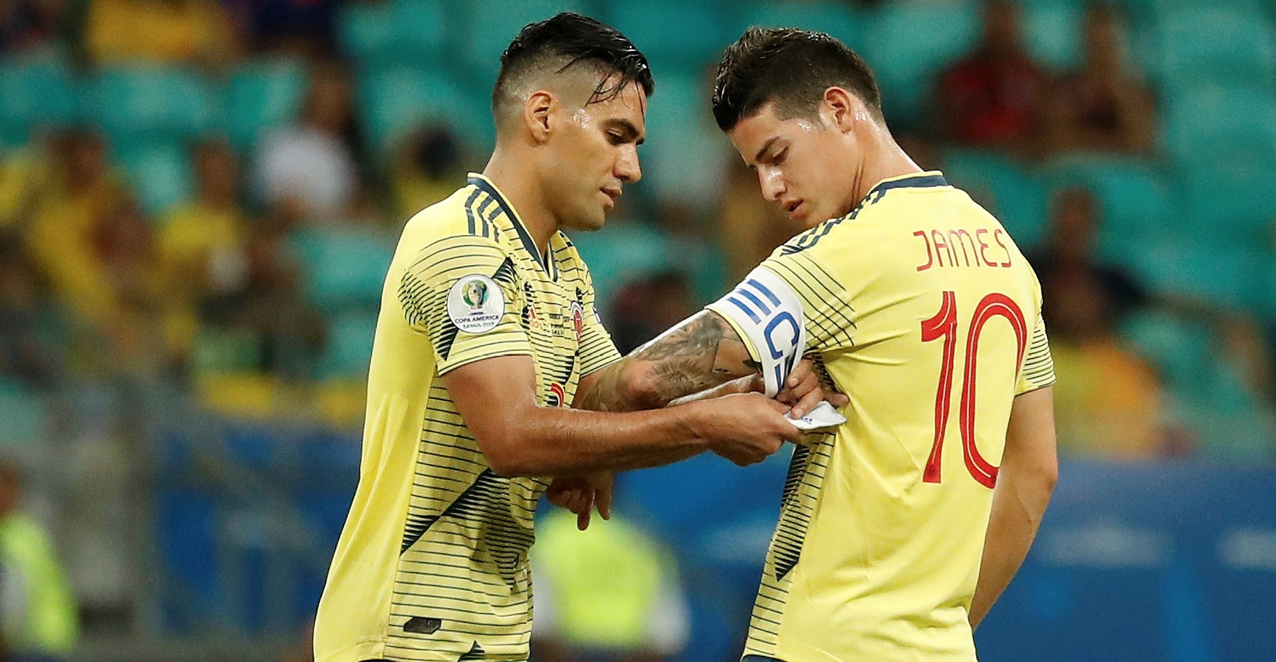 Titular de Colombia vs Venezuela Titular de Colombia vs Venezuela