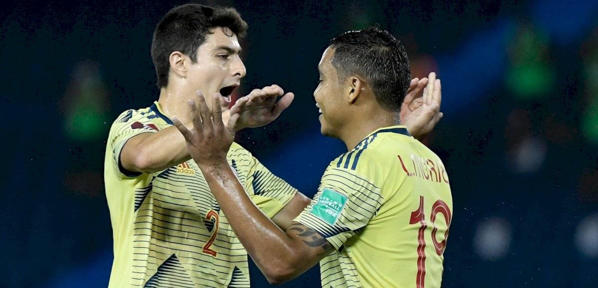 Luis Fernando Muriel en Colombia vs Venezuela