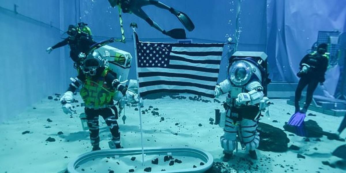 La NASA probó los trajes que usarán los astronautas en su viaje a la Luna y llamó a los seguidores a que armen un "Kit Lunar"