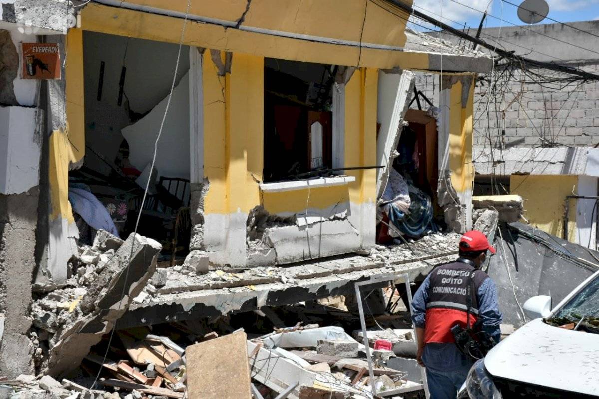 Explosión en Cumbayá