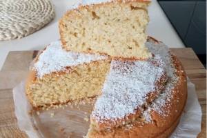 Pastel de coco