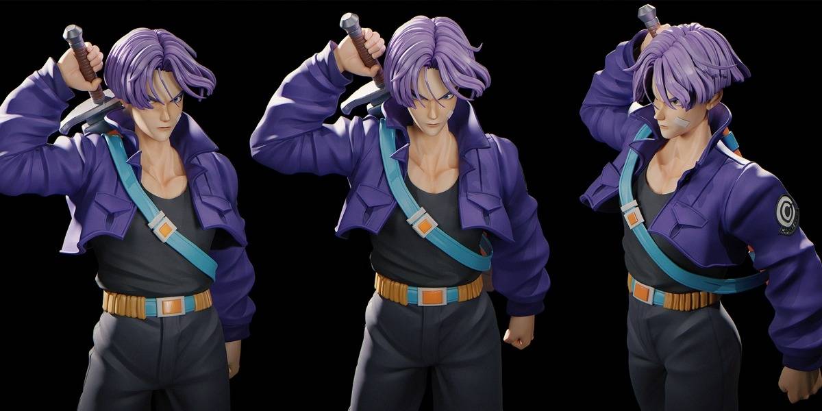 Dragon Ball: arte imagina cómo luciría Trunks del futuro en CGI y se hace viral