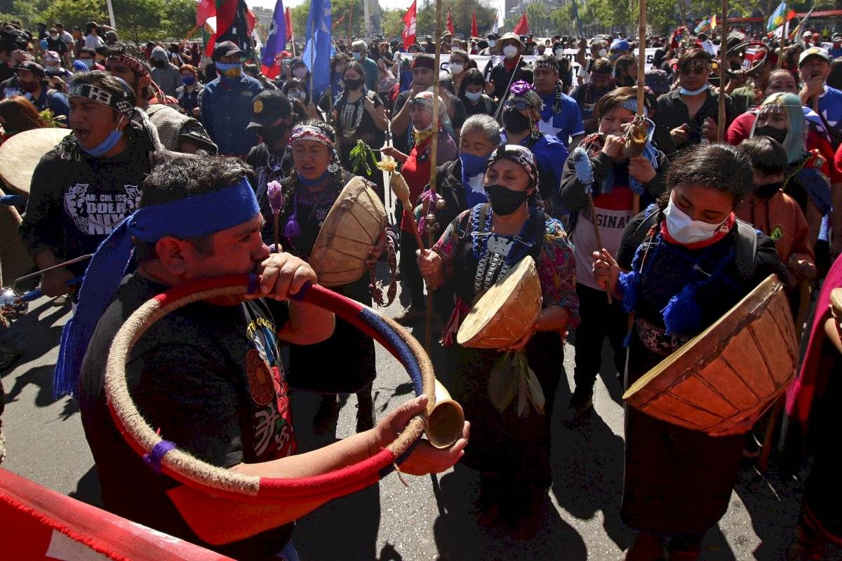 Marcha Pueblos Originarios