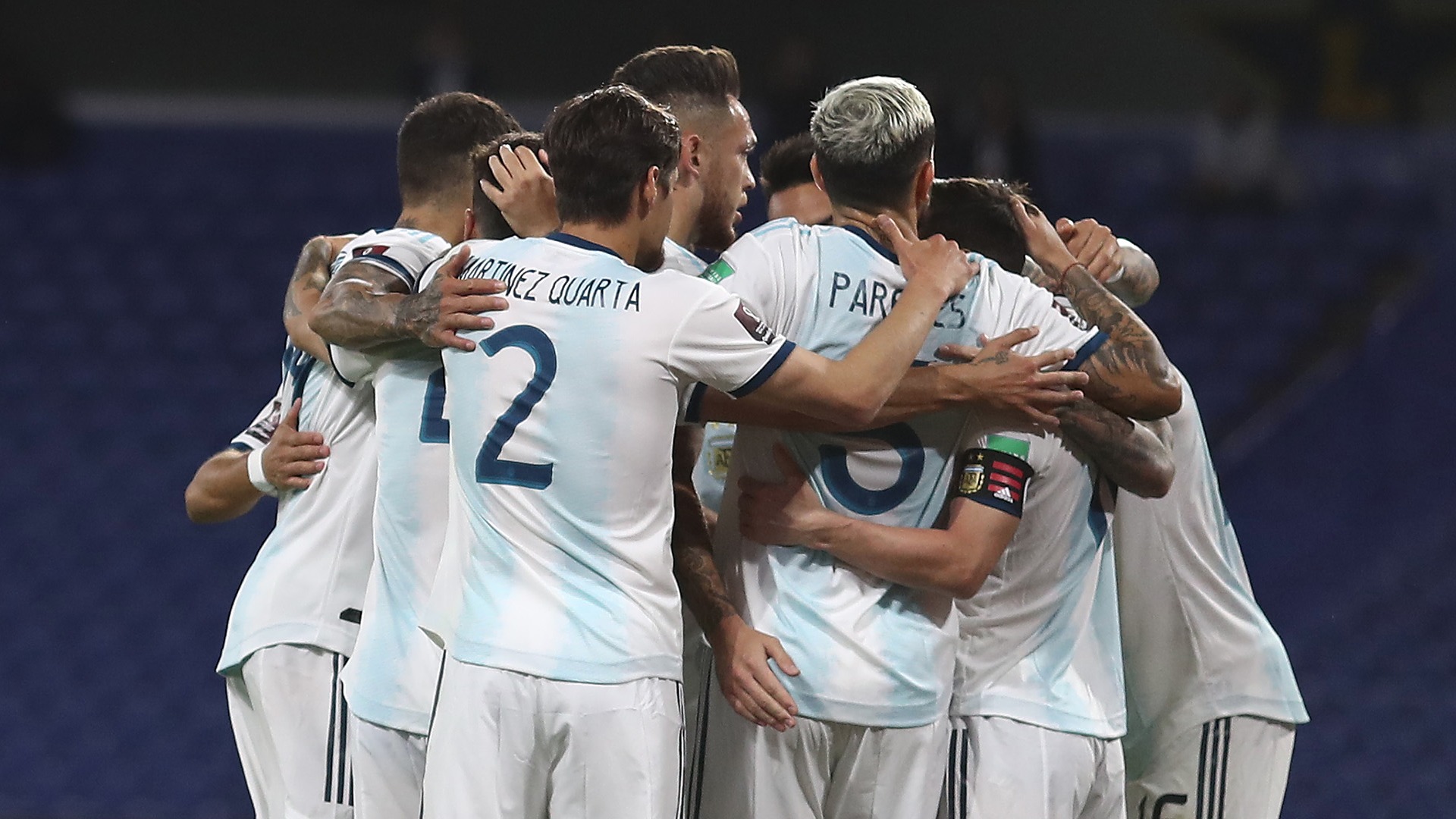 Titular de Argentina vs Bolivia Titular de Argentina vs Bolivia