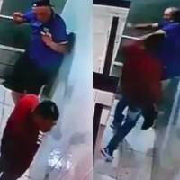 Difunden grabación de taxista golpeando a un hombre de la tercera edad en San Luis Potosí