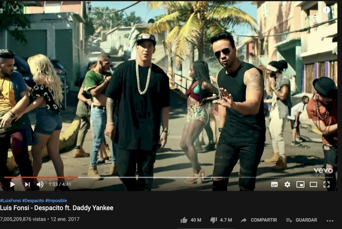 Despacito: y todos los récords que rompió la canción de Daddy Yankee y Luis Fonsi