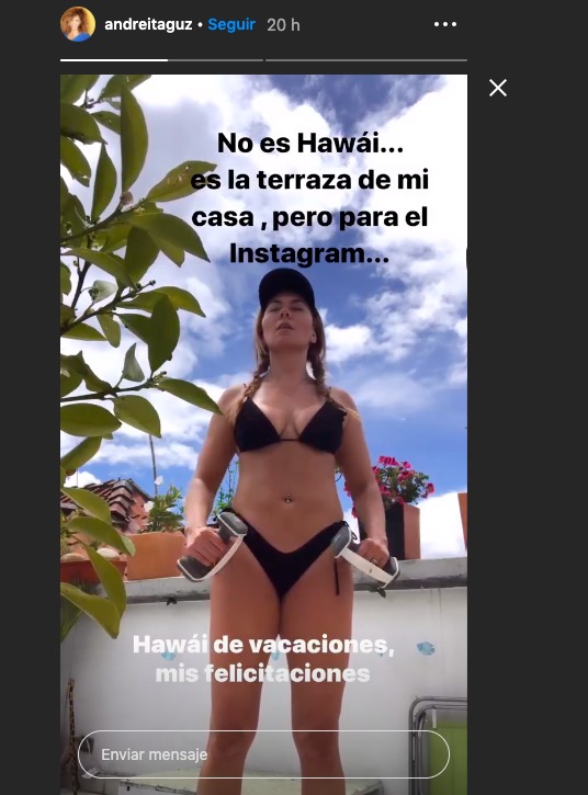 Captura de pantalla Instagram