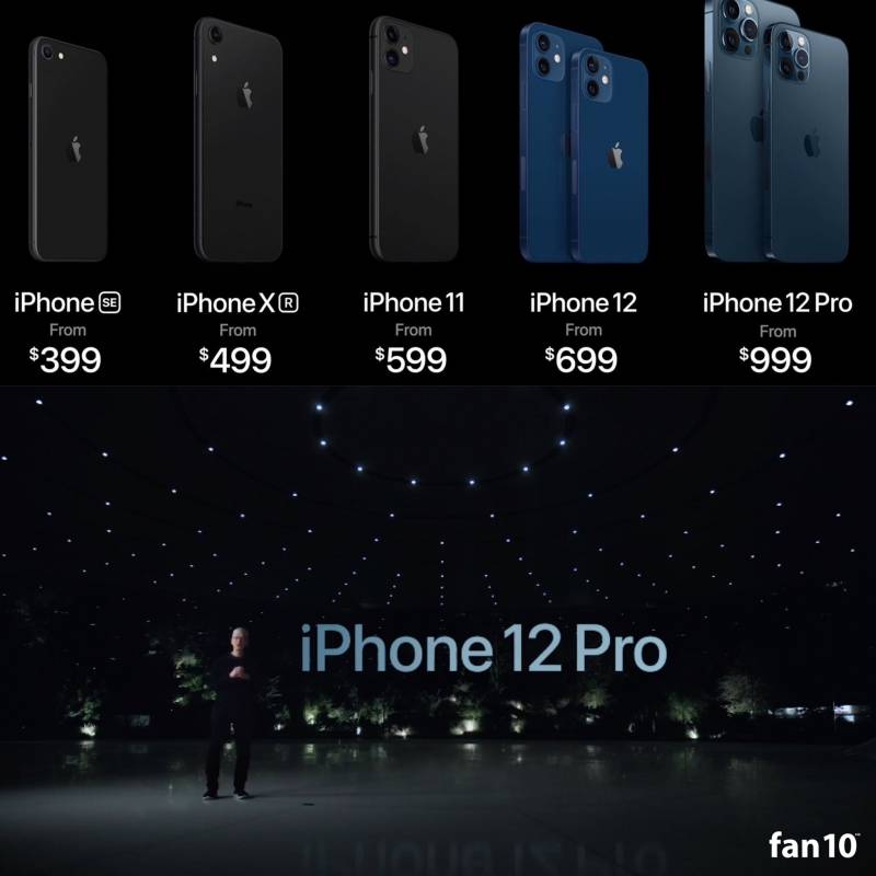 Precios del iPhone 12
