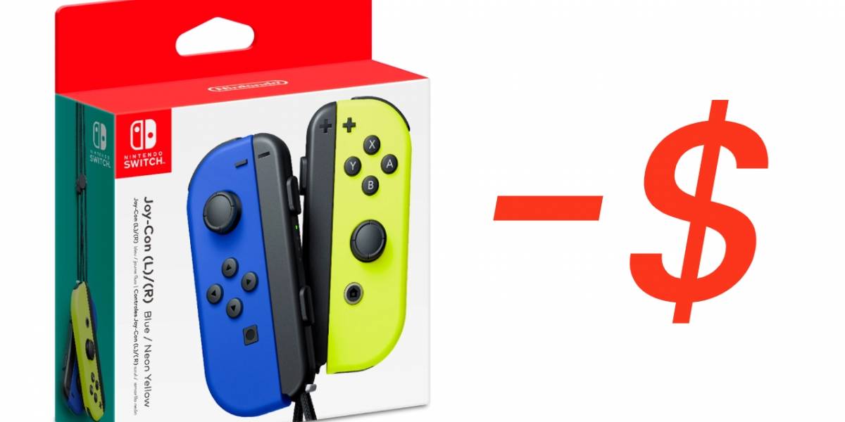 Nintendo reducirá en precio de los Joy-Con gracias al controversial Joy-Con Drift