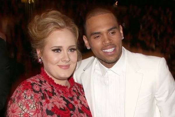 ¿Nuevo romance?: la visita de Chris Brown a Adele que ha desatado una ola de rumores