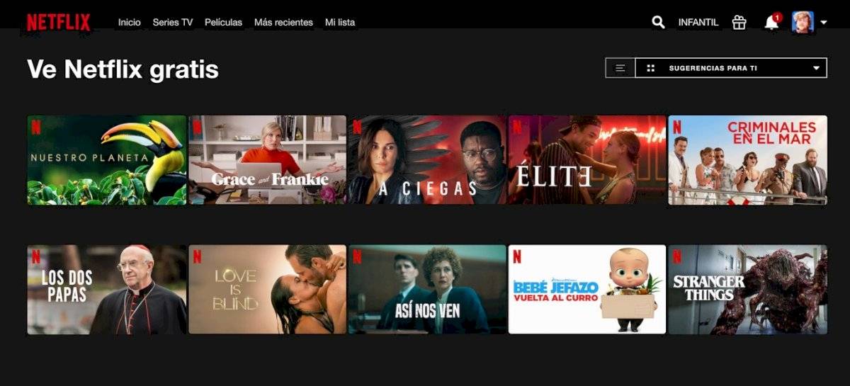 Netflix gratis