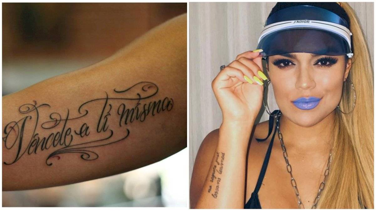 Tatuaje en zona prohibida: Fan page recuerda el sensual y atrevido tatuaje de Karol G