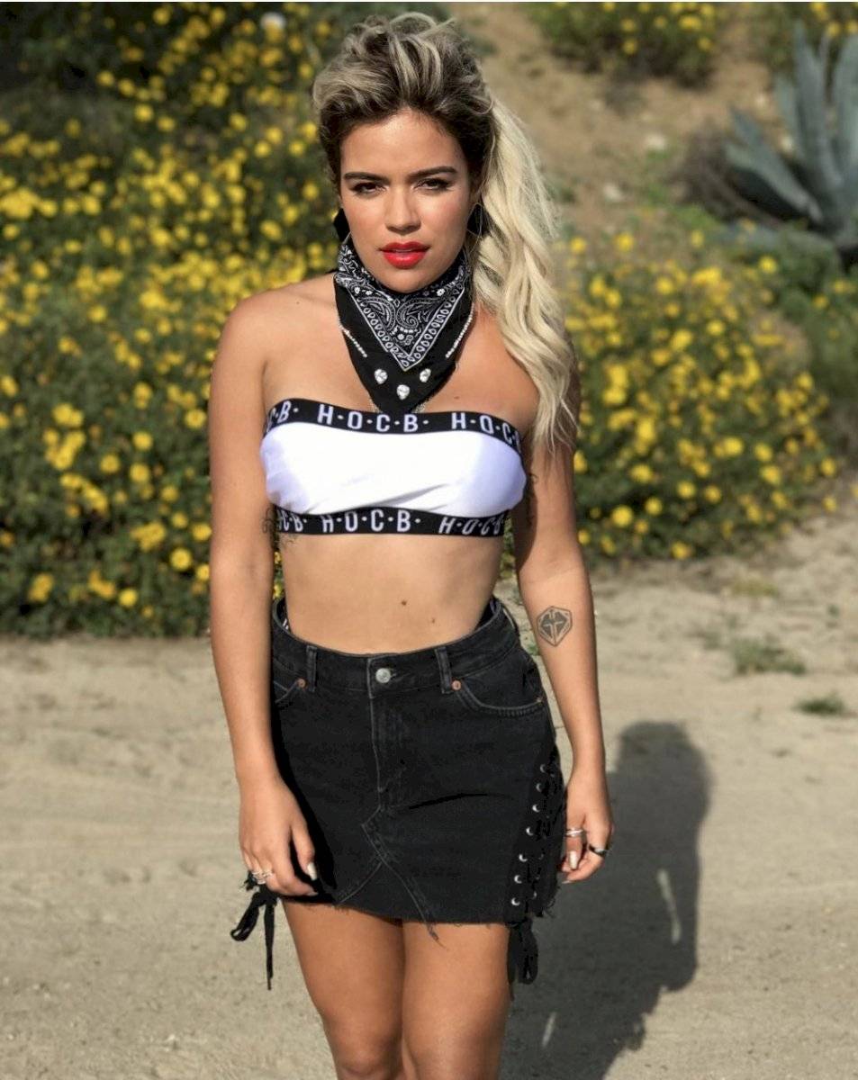 Tatuaje en zona prohibida: Fan page recuerda el sensual y atrevido tatuaje de Karol G