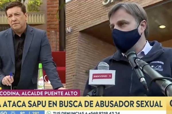 Matinales se pelean en vivo a alcalde Germán Codina por manifestaciones en Puente Alto