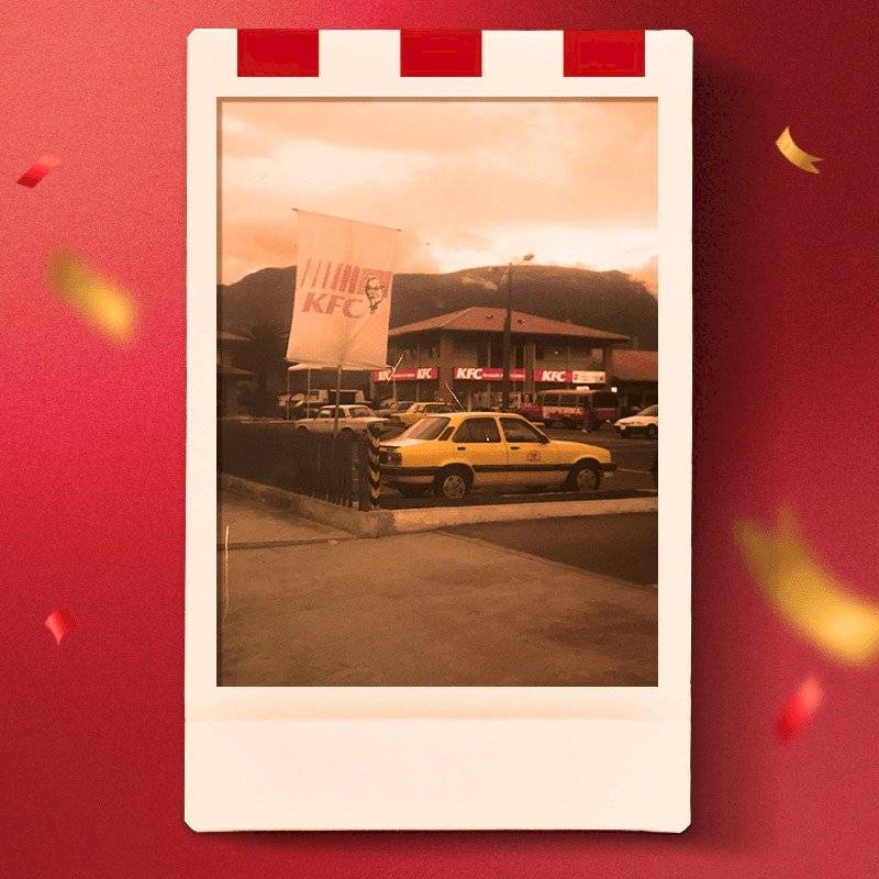 Primer local de KFC en Quito