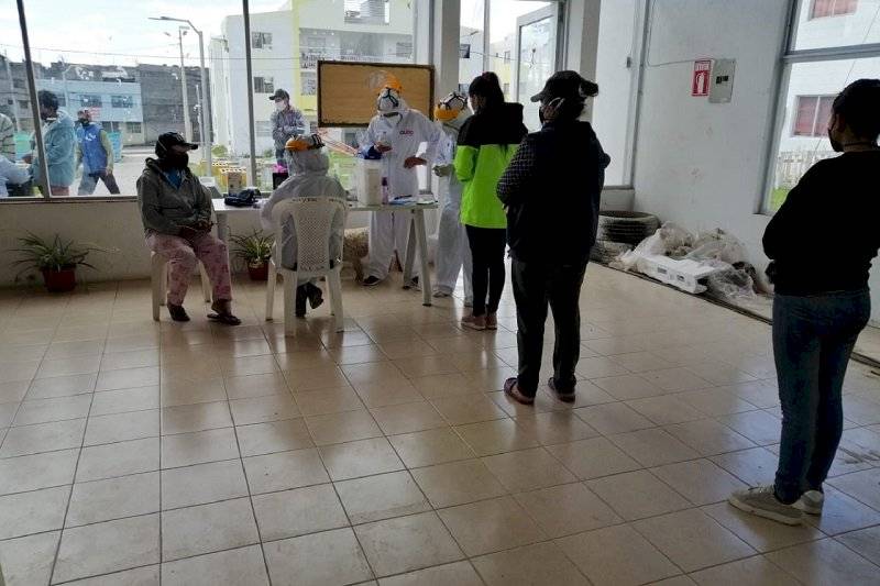 Atención y toma de muestras de Covid-19 en Quito