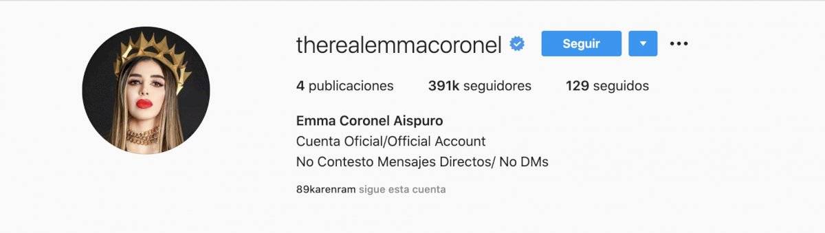 Ella es Emma Coronel, la esposa del “Chapo" Guzmán que ahora es una famosa influencer