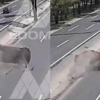 VIDEO: Cámaras del C5 captan volcadura de un vehículo en el Estado de México