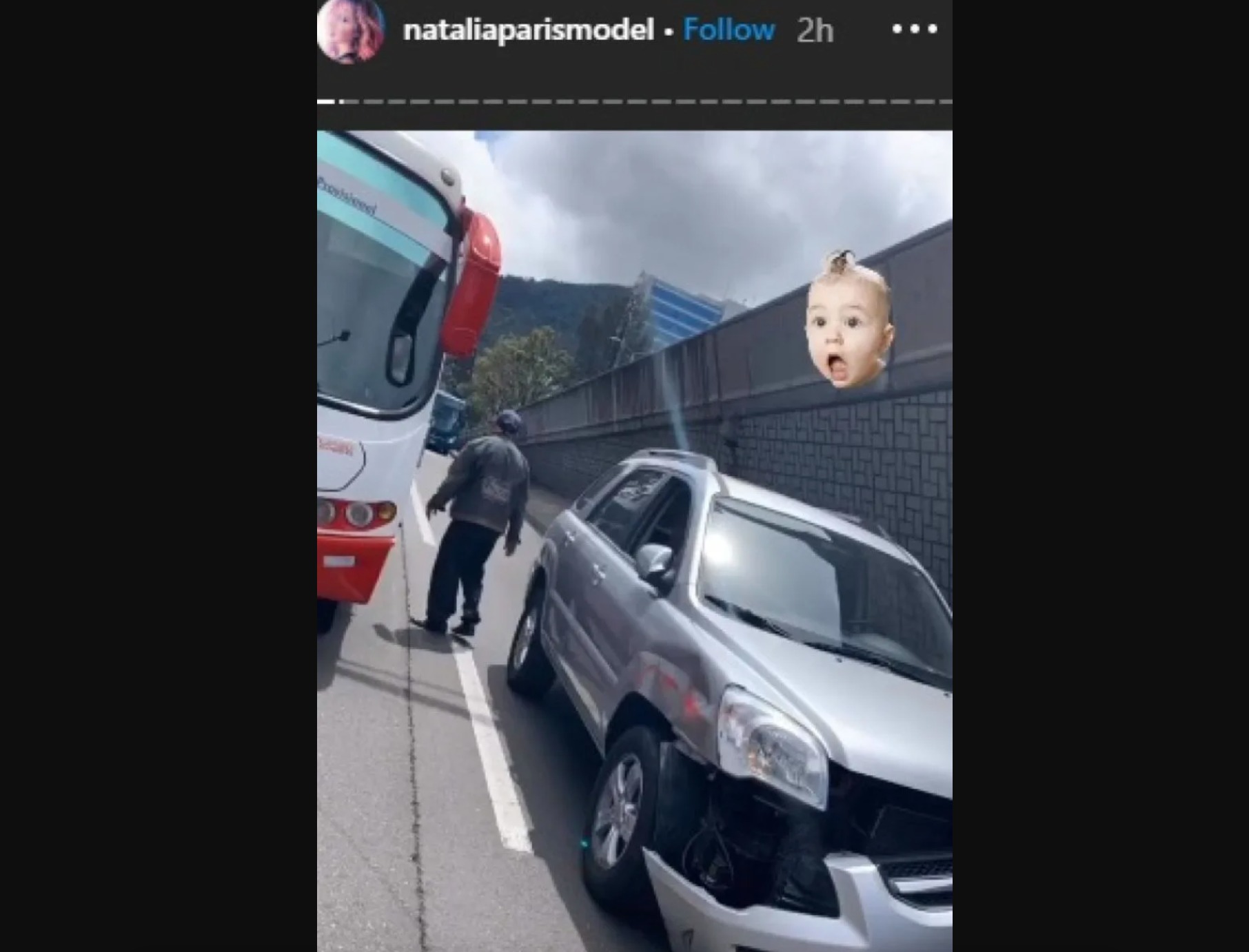 Accidente Natalia París
