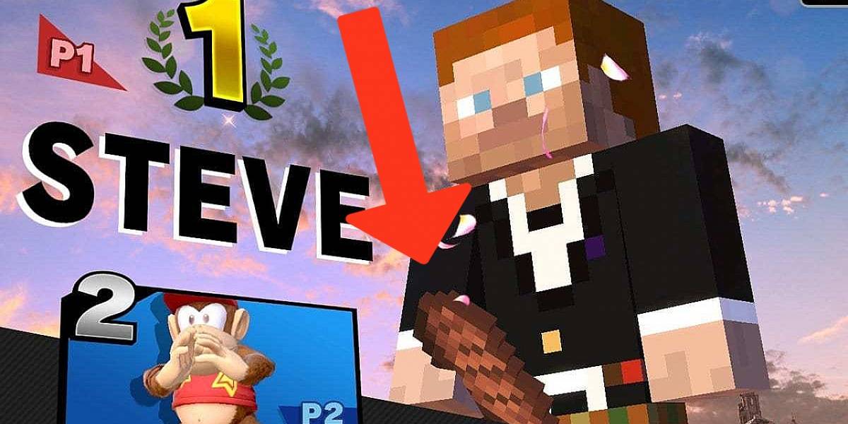 Super Smash Bros Ultimate: parche 9.0.1 elimina la "carne" de Steve de Minecraft
