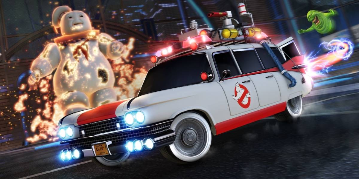 Rocket League: el Ecto-1 de los Cazafantasmas llega al juego en Halloween