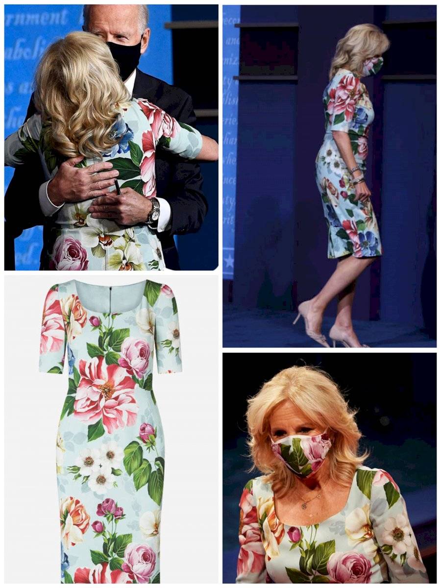 Los fabulosos looks de Jill Biden y Melania Trump en el último debate presidencial