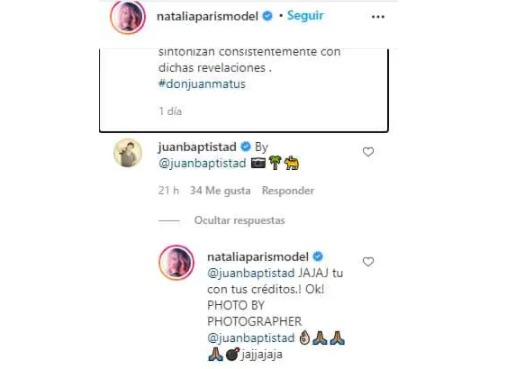 Captura de pantalla Instagram
