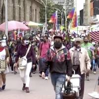 Protestan en Colombia por respuesta del gobierno a la pandemia