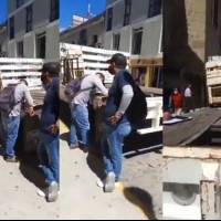Decomisan sillas de madera a adulto mayor que vendía en la calle