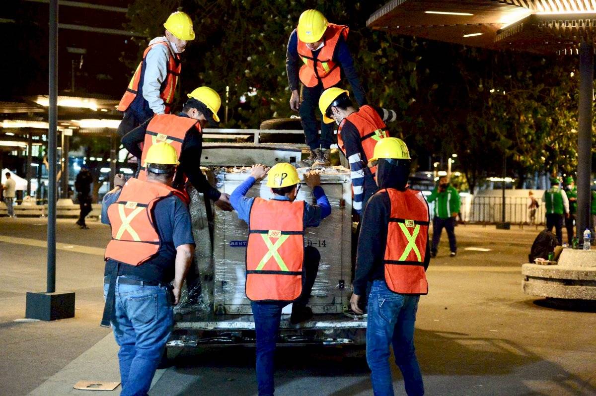Trabajos Glorieta de Insurgentes