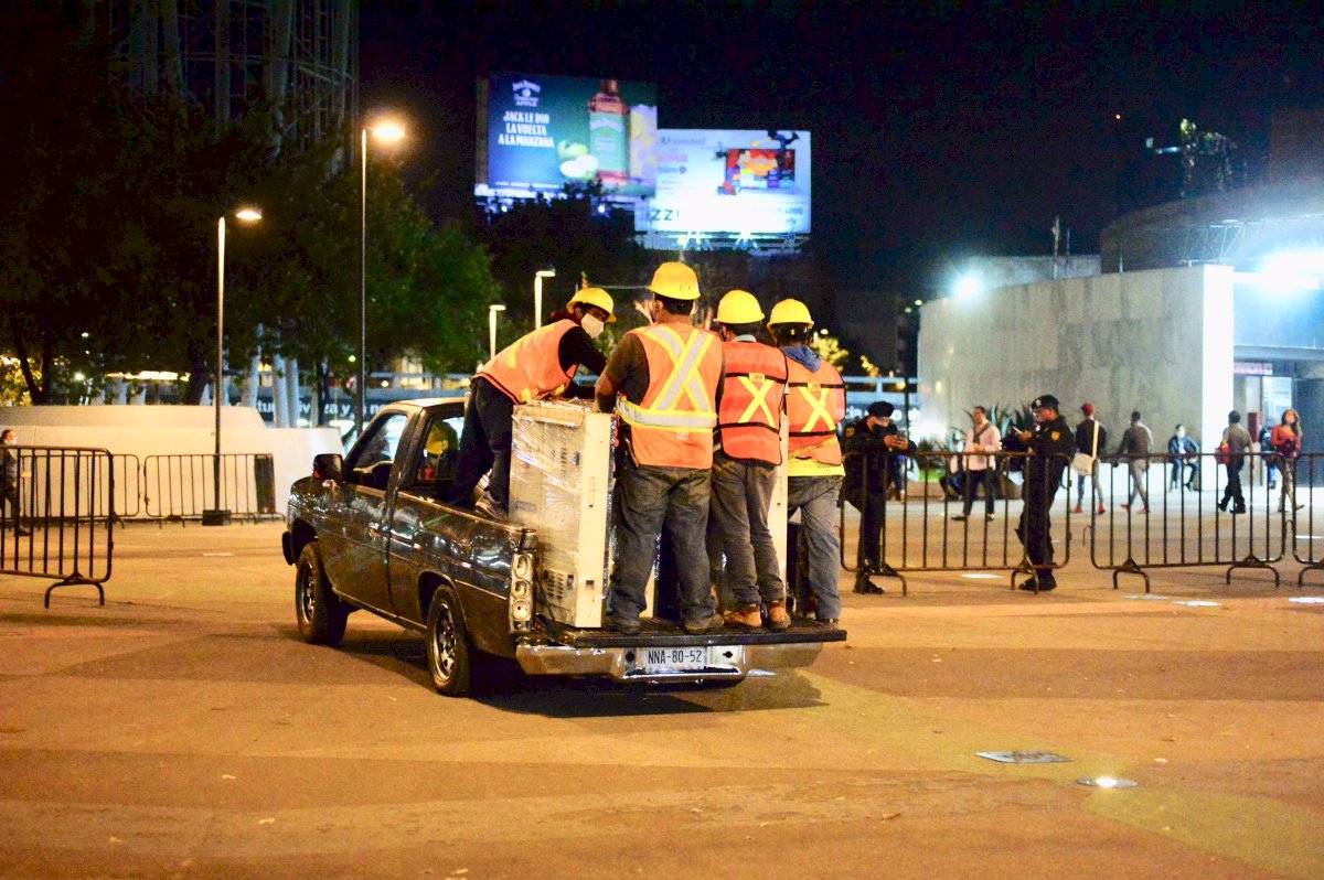 Trabajos Glorieta de Insurgentes