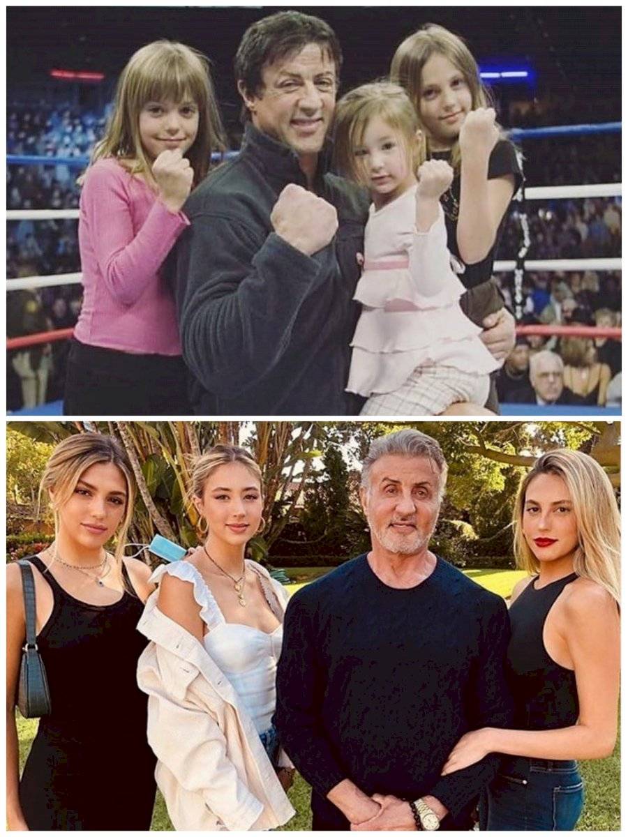 ¿Las nuevas Kardashian? Ellas son las atractivas hijas de Sylvester Stallone