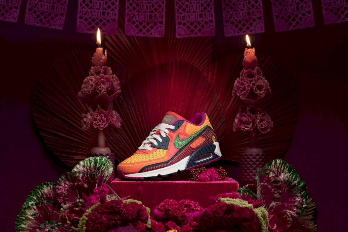 Así de espectaculares son los tenis de Michael Jordan para el Día de Muertos