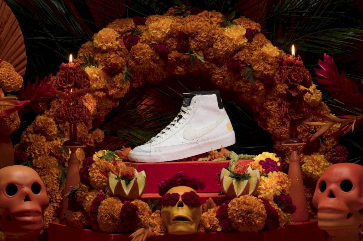 Así de espectaculares son los tenis de Michael Jordan para el Día de Muertos
